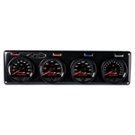 Longacre 44518 Stepper Motor Racing Gauges, 4 Gauge Panel