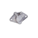 Reese Products 74129 6-Pin Metal Trailer Harness Plug, Truck End