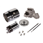 King Chrome Chevy Starter Dress Up Kit, Angled Bolt