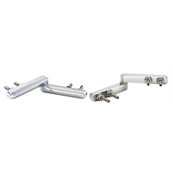 Chrome Deck Lid Hinges
