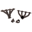 LS1 Block Hugger Tight-Fit Headers, Black LS1 Block Hugger Tight-Fit Headers, Black