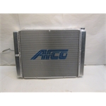 Garage Sale - AFCO Double Pass O-Ring Style Racing Radiator, 7-1/2 Inch, 2X 16AN Right Side