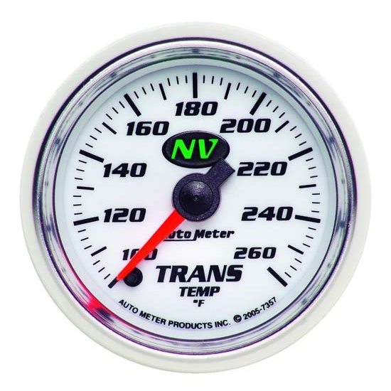 Auto Meter 7357 NV Digital Stepper Motor Transmission Temp Gauge Auto Meter 7357 NV Digital Stepper Motor Transmission Temp Gauge