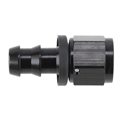 Black Socketless Straight Push-On Hose End, -12 AN