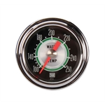 Stewart Warner 361AT72 Green Line Water Temperature Gauge-2-1/16 Inch