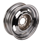 Speedway GM Style Rally Wheel, 15 Inch, 4.5 and 4.75 Inch Bolt Pattern