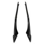 1926-1927 Tall Model T Windshield Posts, Stock Height, Plain