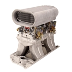 Big Block Chevy Street Tunnel Ram Kit, Raw Scoop