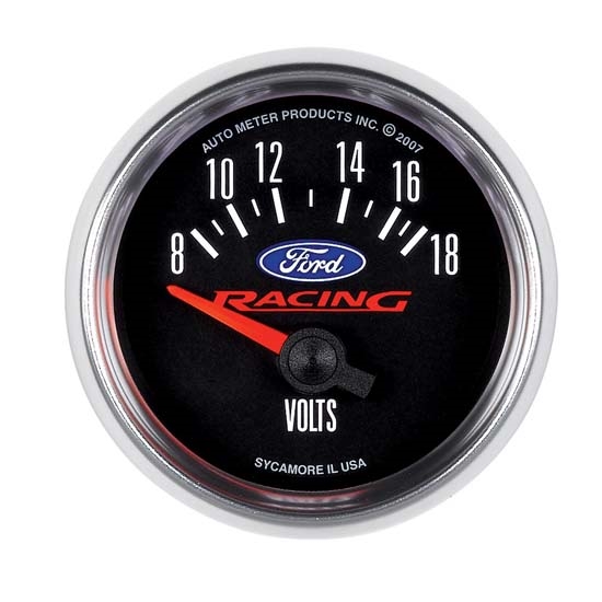 Auto Meter 880081 Ford Racing Air-Core Voltmeter Gauge, 2-1/16 Inch Auto Meter 880081 Ford Racing Air-Core Voltmeter Gauge, 2-1/16 Inch