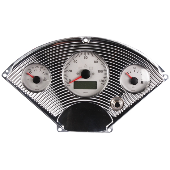 VDO A2C59519686 1955-56 Chevy Dash Insert w/ Sterling Viewline Gauges VDO A2C59519686 1955-56 Chevy Dash Insert w/ Sterling Viewline Gauges