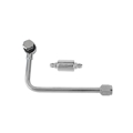 Edelbrock 8131 Performer Carb Fuel Line Kit & Fuel Filter, -6 AN Inlet