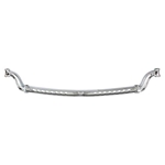 Super Bell 1041-DC Chrome 46 Inch Drilled I Beam Ford 4 Inch Drop Axle