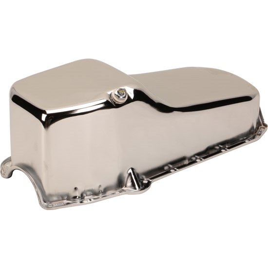1955-79 Small Block Chevy Chrome Oil Pans 1955-79 Small Block Chevy Chrome Oil Pans