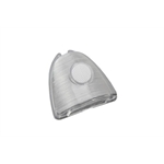 1953 Chevy Back-Up Lens, Clear Plastic
