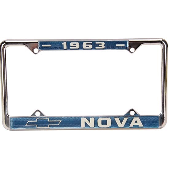 OER LF63N 63 Nova License Plate Frame, Pr OER LF63N 63 Nova License Plate Frame, Pr