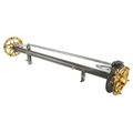 Speedway 2-1/2 Inch Sprint Front Axle Kit, 52 Inch