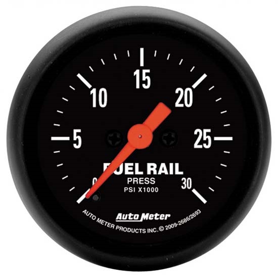 Auto Meter 2693 Z-Series Digital Stepper Motor Fuel Rail Press Gauge Auto Meter 2693 Z-Series Digital Stepper Motor Fuel Rail Press Gauge