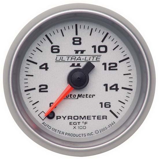 Auto Meter 4944 Ultra-Lite II Digital Stepper Motor Pyrometer Gauge Auto Meter 4944 Ultra-Lite II Digital Stepper Motor Pyrometer Gauge