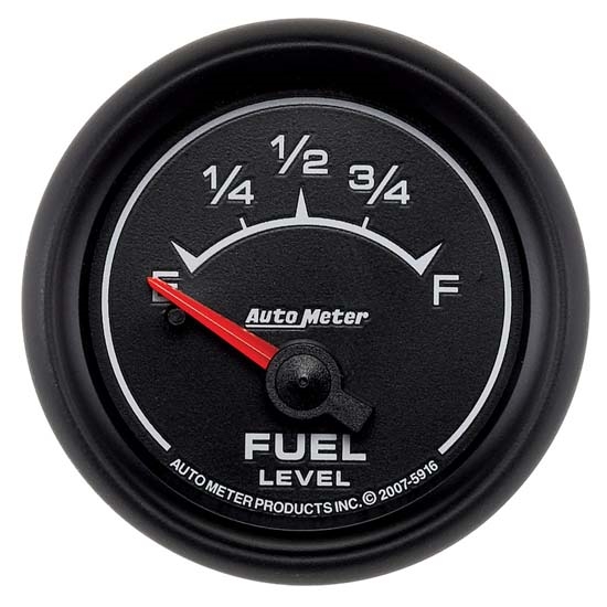 Auto Meter 5916 ES Air-Core Fuel Level Gauge, 2-1/16 Inch Auto Meter 5916 ES Air-Core Fuel Level Gauge, 2-1/16 Inch