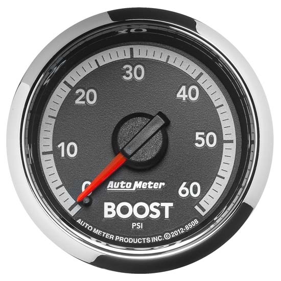 Auto Meter 8508 Gen 4 Dodge Factory Match Mechanical Boost Gauge Auto Meter 8508 Gen 4 Dodge Factory Match Mechanical Boost Gauge