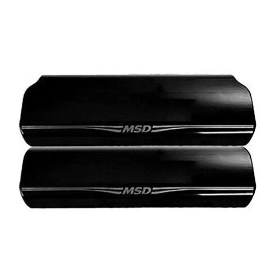 MSD 2971 Atomic LS Coil Covers LS2, LS3, LS7 Black eBay