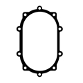 Pro-Eliminator/Winters Rear Cover Gasket, Heavy Duty w/ Steel Core