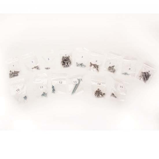 Mr. G's GM1041 64-65 Chevelle Interior Screw Kit, Convertible w/ Buckets Mr. G's GM1041 64-65 Chevelle Interior Screw Kit, Convertible w/ Buckets