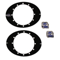 FSR Micro Sprint Direct Mount Toe Plates w/ Tape Measures