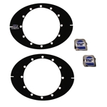 FSR Micro Sprint Direct Mount Toe Plates w/ Tape Measures