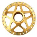 Winters Performance 3784 Forged Aluminum Splined Rear Hub, Gold