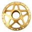 Winters Performance 3784 Forged Aluminum Splined Rear Hub, Gold Winters Performance 3784 Forged Aluminum Splined Rear Hub, Gold