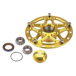 Winters Performance 3980 D-Mount Aluminum Front Hubs, Gold