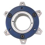 Midget Inboard Brake Hub - 6 on 5 1/2 Inch, 36-Spline Axle
