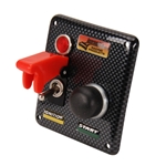 Longacre 44623 Composite Carbon Fiber Start Panel w/ Cover