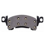 Speedway Soft Street Organic Brake Pads GM Mid-Size 1969-1977