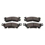 Speedway Soft Street Organic Brake Pads GM Mid-Size 1969-1977