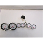 Garage Sale - Speedway 6 Gauge Set (Includes Tach)