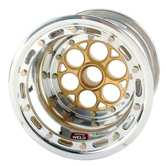 Weld Magnum 27 Spline 10 x 12 Inch Wheel, Beadlock and Cover, 4 Inch Offset Weld Magnum 27 Spline 10 x 12 Inch Wheel, Beadlock and Cover, 4 Inch Offset