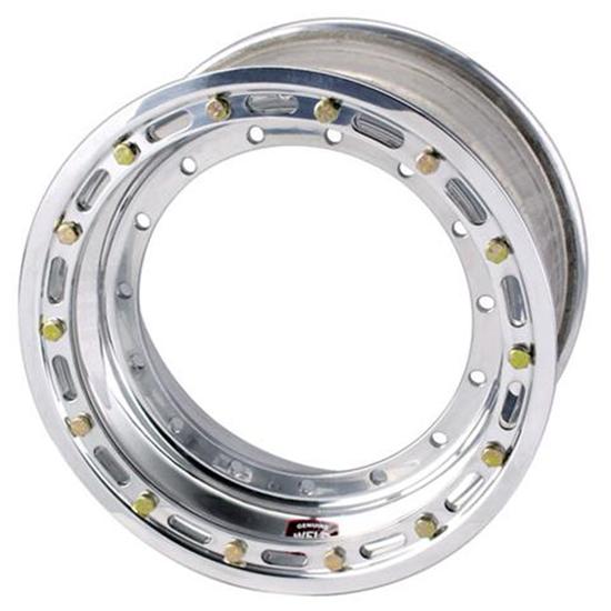 Weld Racing 13 x 7 Inch Direct Mount Front Wheel - Beadlock, 4 Inch Offset Weld Racing 13 x 7 Inch Direct Mount Front Wheel - Beadlock, 4 Inch Offset