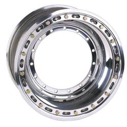 Weld Racing 15 x 8 Sprint Car Front Wheel w/ Outer Beadlock, 3 Inch Offset