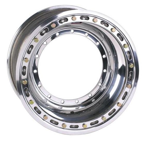 Weld Racing 15 x 8 Sprint Car Front Wheel w/ Outer Beadlock, 4 Inch Offset ...