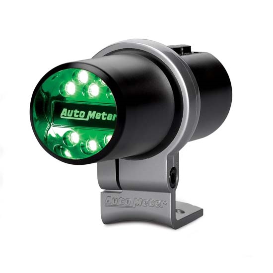 Auto Meter 5336 Pit Road Speed Indicator Light, Pedestal, Black Auto Meter 5336 Pit Road Speed Indicator Light, Pedestal, Black