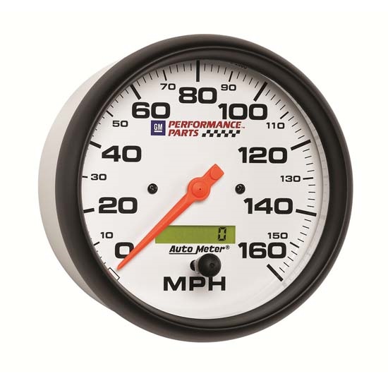 Auto Meter 5889-00407 GM White Air-Core Speedometer Gauge, 5 Inch Auto Meter 5889-00407 GM White Air-Core Speedometer Gauge, 5 Inch