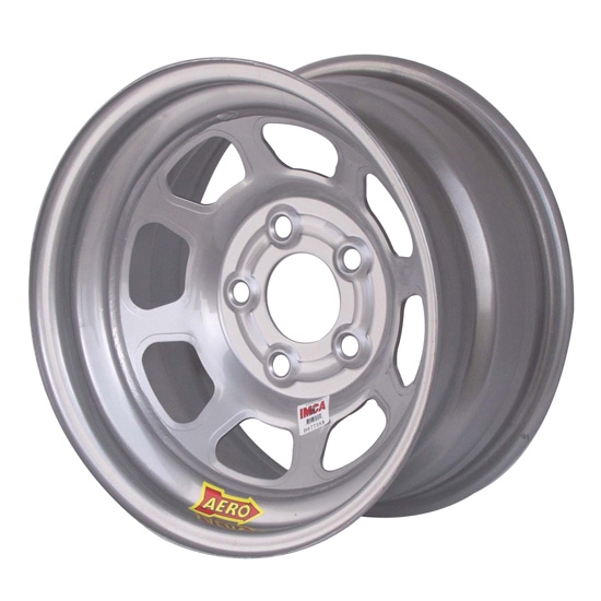Aero 52-085020L 52 Series 15x8 Inch Wheel, 5 on 5 BP, 2 Inch BS IMCA L Aero 52-085020L 52 Series 15x8 Inch Wheel, 5 on 5 BP, 2 Inch BS IMCA L