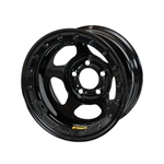 Bassett 50LJ5L 15X10 Inertia 5 on 5.5 5 Inch BS Black Beadlock Wheel