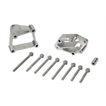Holley 21-3 LS Acc Drive Bracket Install. Kit, Long, Long Style Pump