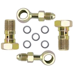 Banjo Brake Fitting Kit, 10mm-1.5 to -4 AN