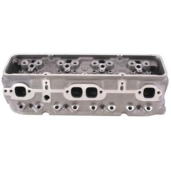 World S/R Small Block Chevy Cylinder Heads, Straight Plug, 1.94/1.50 Valves