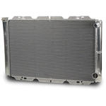 AFCO 80102NDP-16 32 Inch Double Pass Racing Radiator, -16 AN Inlet