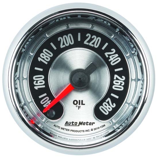 Auto Meter 1256 American Muscle Digital Stepper Motor Oil PSI Gauge Auto Meter 1256 American Muscle Digital Stepper Motor Oil PSI Gauge